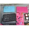 Image 15 : Multiple Handbags, Elvis Tote, Mother of Pearl Clutch Bags, Beaded Pouches  (unused)