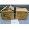 Image 1 : Qty 2 Boxes Diebold Currency Counters DI-35 w/ Manual