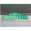 Image 13 : Qty 3 Street Signs: Ahiinahina Pl, Maunalei Av, Aliamanu Elementary School 30"-36"L
