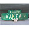 Image 2 : Qty 2 Street Signs: Akala Ln, La'akea St 24"L