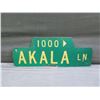 Image 4 : Qty 2 Street Signs: Akala Ln, La'akea St 24"L