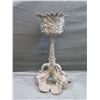 Image 2 : Decorative Leaf Stand w/ Elephant Base 12" dia, 27"H