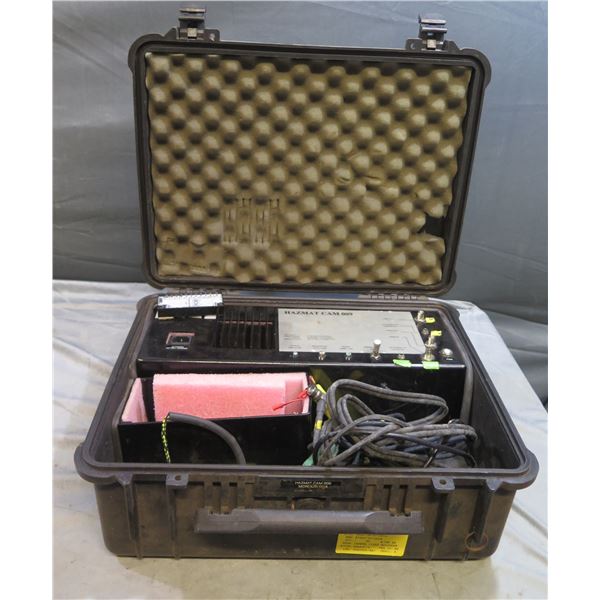 Hazmat Cam 009 Video Recorder w/ Battery Pack & Cords in Pelican 1550 Case