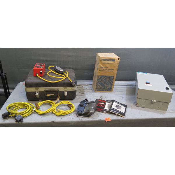 GSR FU-2000 Power Control Unit, Siemens SF-11A Box, Square D Safety Switch, etc