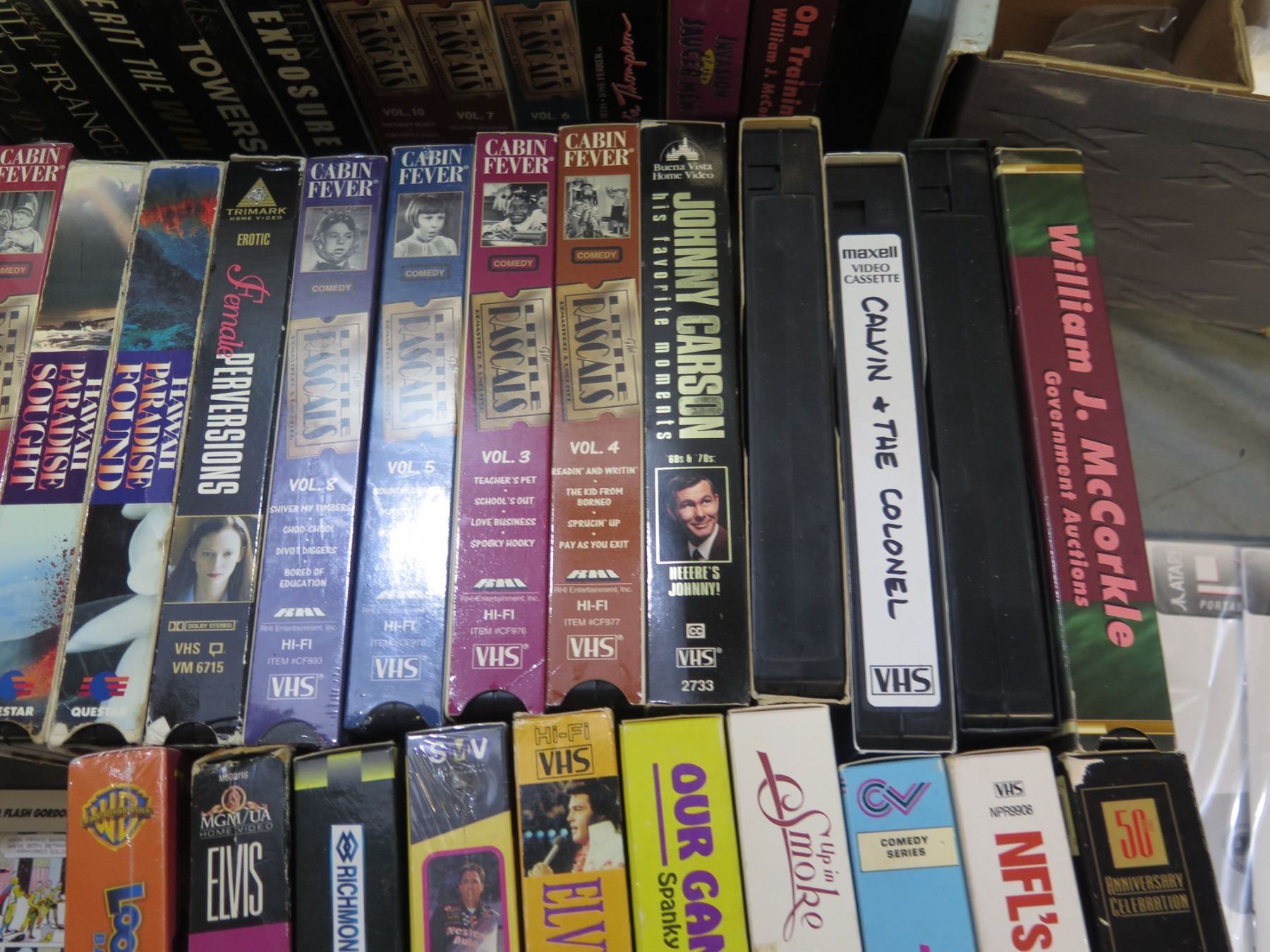 Panasonic CF-E1M Personal Computer, Lynx Atari System, Misc VHS Tapes ...