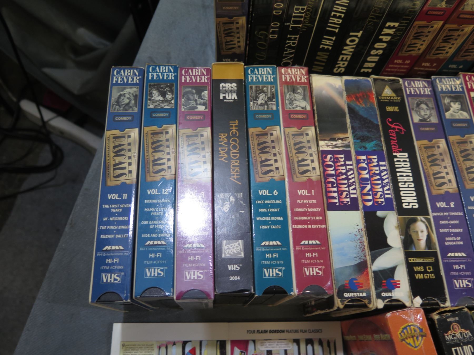 Panasonic CF-E1M Personal Computer, Lynx Atari System, Misc VHS Tapes, etc