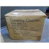 Image 2 : Qty 2 Boxes Diebold AM-60 & Other Portable Coin Sorter & Banknote Counter