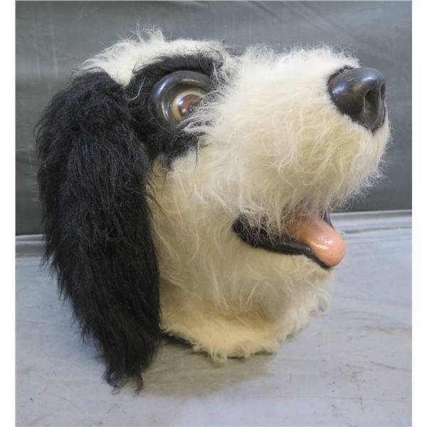 Dog Head Mask for Life-Size Costume (not included)