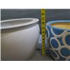 Image 6 : Qty 2 Planter Pots 11-14" dia, 10-11"H