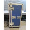 Image 2 : A&S Case Co. Jim Nabors Honolulu, Hawaii Rolling Steamer Trunk 13"x21"x45"H