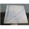 Image 3 : Square Marble Pedestal 14"x14"x35"H (base corners damaged)