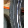 Image 12 : Qty 3 Tires on Rims:  30ZR24 97W XL, T145/80D16, etc