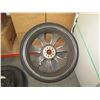 Image 9 : Qty 3 Tires on Rims:  30ZR24 97W XL, T145/80D16, etc