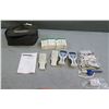 Image 1 : Multiple Welch Allyn Thermometers, Probe Well Kits & Covers, etc in Carry Case