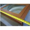 Image 9 : Wooden Framed Mirror Cabinet 31"x25"x7"H