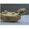 Image 18 : Decorative Miniature Japanese Samurai Kabuto Warrior Helmet w/ Sword, Bow & Arrow & Lacquer Box