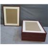 Image 1 : Qty 10 Wooden Picture Frames 17"x21"