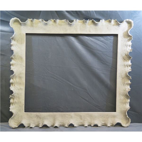 Large Picture Frame w/ Scalloped Edges 52"x46"