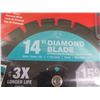 Image 4 : Qty 5 Makita 14" Diamond Circular Saw Blades