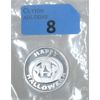 Image 1 : 1 Oz .999 Silver Happy Halloween Pumpkin Round 