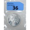 Image 1 : 1 Oz .999 Silver Buffalo/Liberty 2-Sided Round 