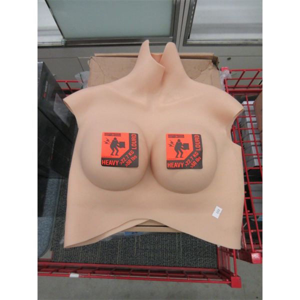 New Silicone High Neck Breast Vest 