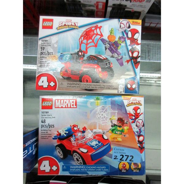 2 New LEGO Marvel Spider-Man Building Sets 