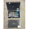 Image 1 : 2 New 4 Piece Steak Knife Sets - Metal Handled