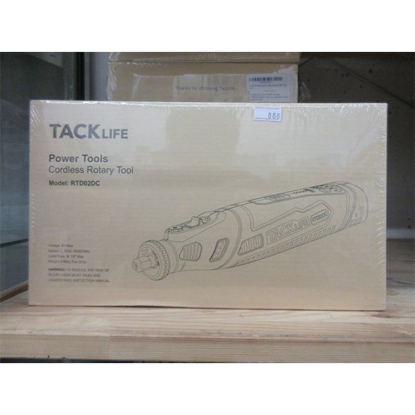 New Cordless Rotary Tool by Tacklife - RTD02DC