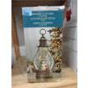 Image 1 : LED 12" Christmas Lantern with Snow Effect