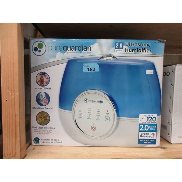 pureguardian 2 Gallon Ultrasonic Humidifier