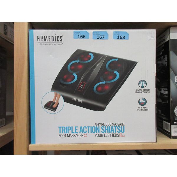 HoMedics Triple Action Shiatsu Foot Massager