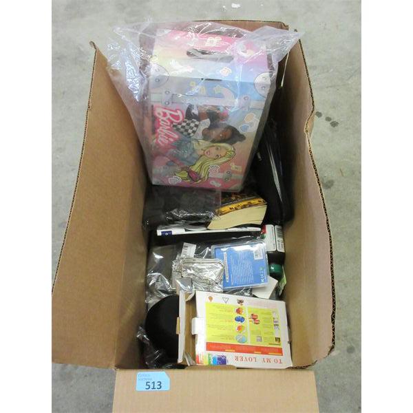 Box of Assorted Storage Locker Goods