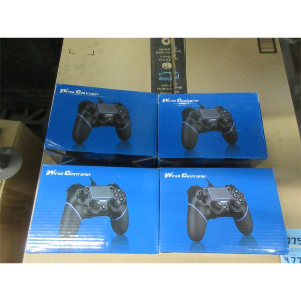 4 New PS4 Wired Controllers by Sentiophger