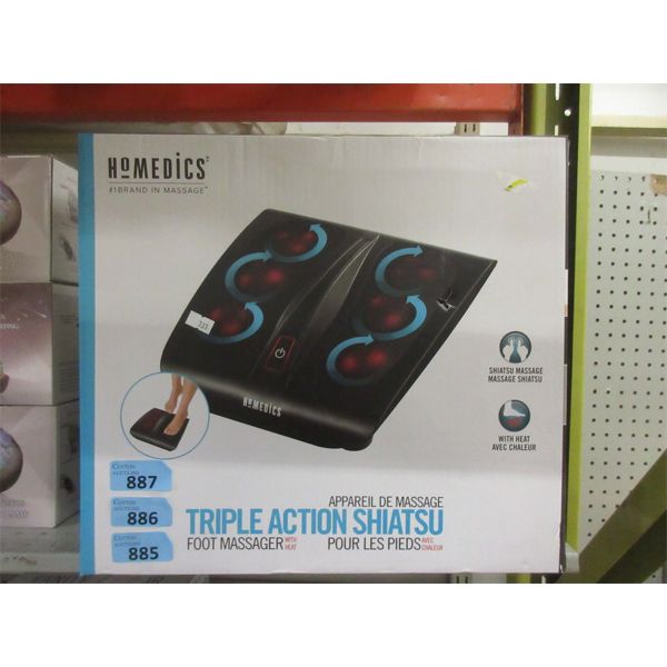 HoMedics Triple Action Shiatsu Foot Massager