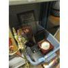 Image 1 : Fireplace Set & Box of Assorted Vintage Collectibles