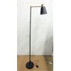 Image 1 : New Black Metal Floor Lamp with Foot Switch 