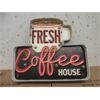 Image 1 : 5 New Illuminated Metal Coffee House Signs