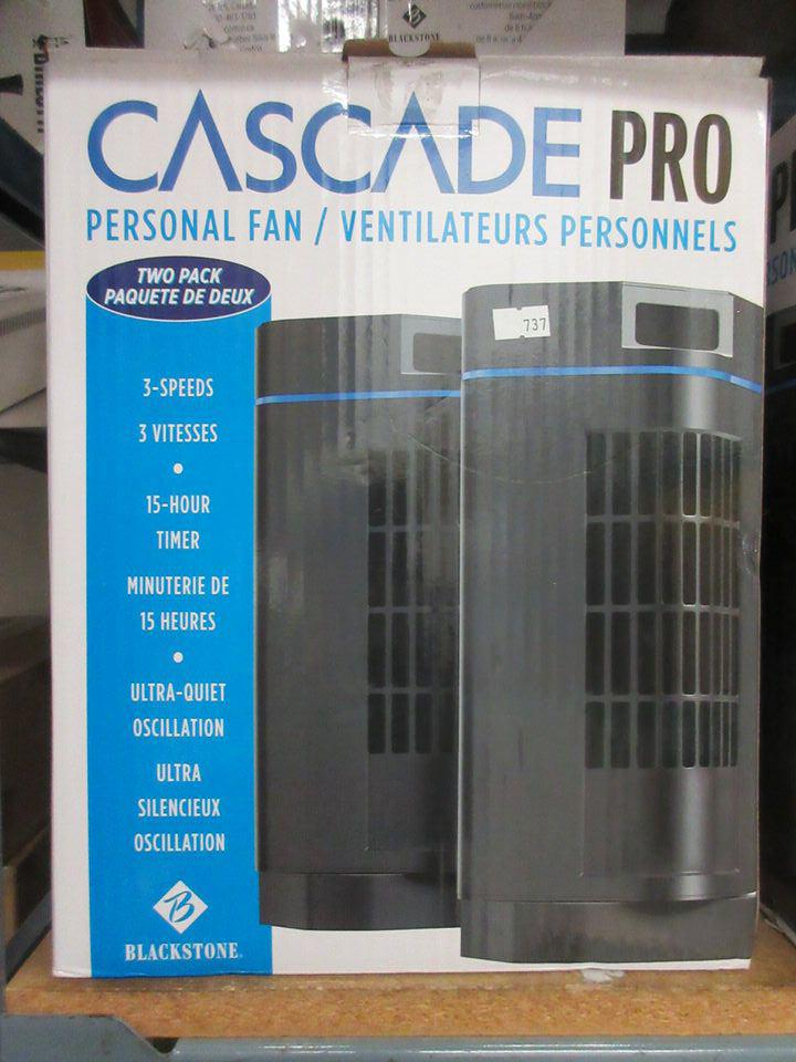 Cascade Box Fans Cascade Pro Personal Fan Two-Pack - 13