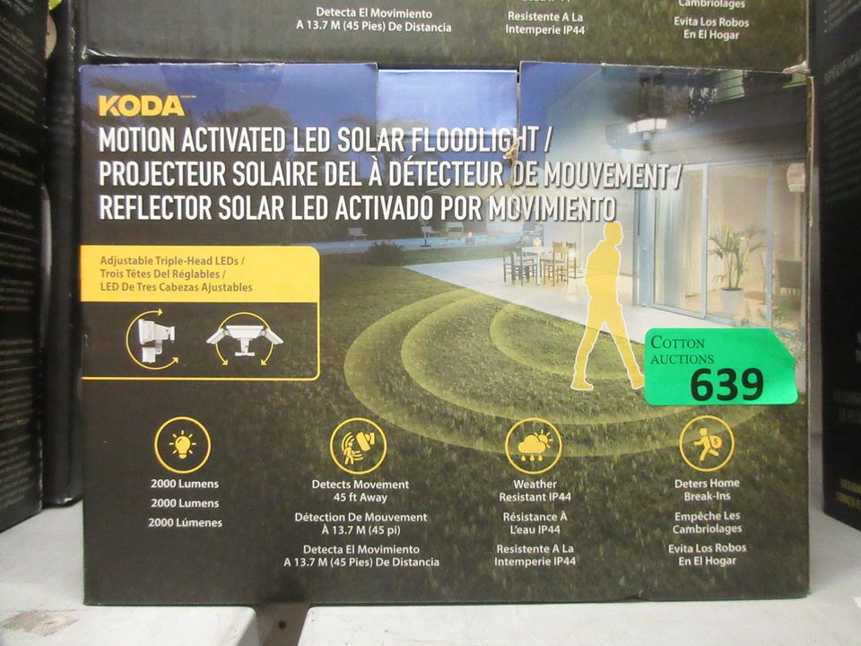Koda Motion Activated LED Solar Floodlight