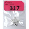 Image 1 : 1/2 Oz .999 Silver YPS 2D Star Bar