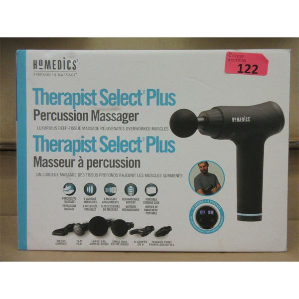 HoMedics Therapist Select Plus Massage Gun 	