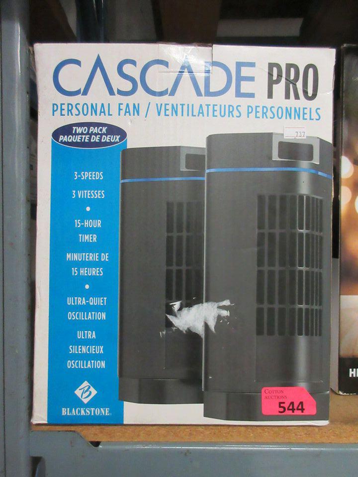 Cascade Box Fans Cascade Pro Personal Fan Two-Pack - 13