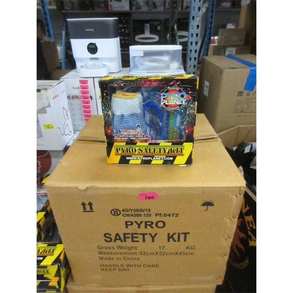 Case of 24 New Pyro Safety Kits for Fireworks