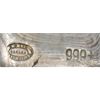 Image 2 : Very RARE 50 Oz .999+ Silver Johnson Matthey Bar with 4 Stamps 