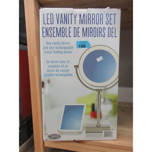 Rechargeable LED Magnifying Vanity Mirror