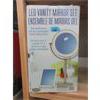 Image 1 : Rechargeable LED Magnifying Vanity Mirror