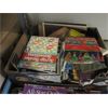 Image 2 : 2 Boxes of Fabric Remnants & Craft Books