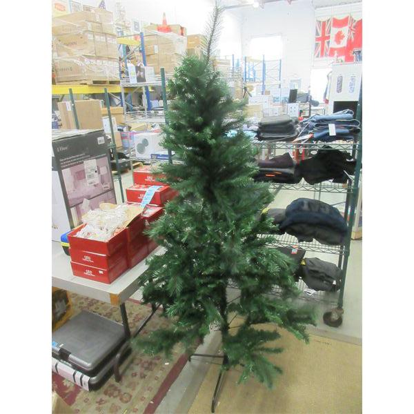 New 6' Artificial Christmas Tree with Metal Stand