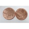 Image 2 : 10 x 1 Oz .999 Fine Copper Moose Art Rounds